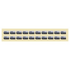 20pc 7.68TB SAS SSD caddy label sticker for dell G12 2.5/3.5 KG1CH 8FKXC tray