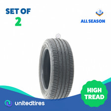 Set Of 2 Used 20555r16 Bfgoodrich Advantage Control 91h - 8.532