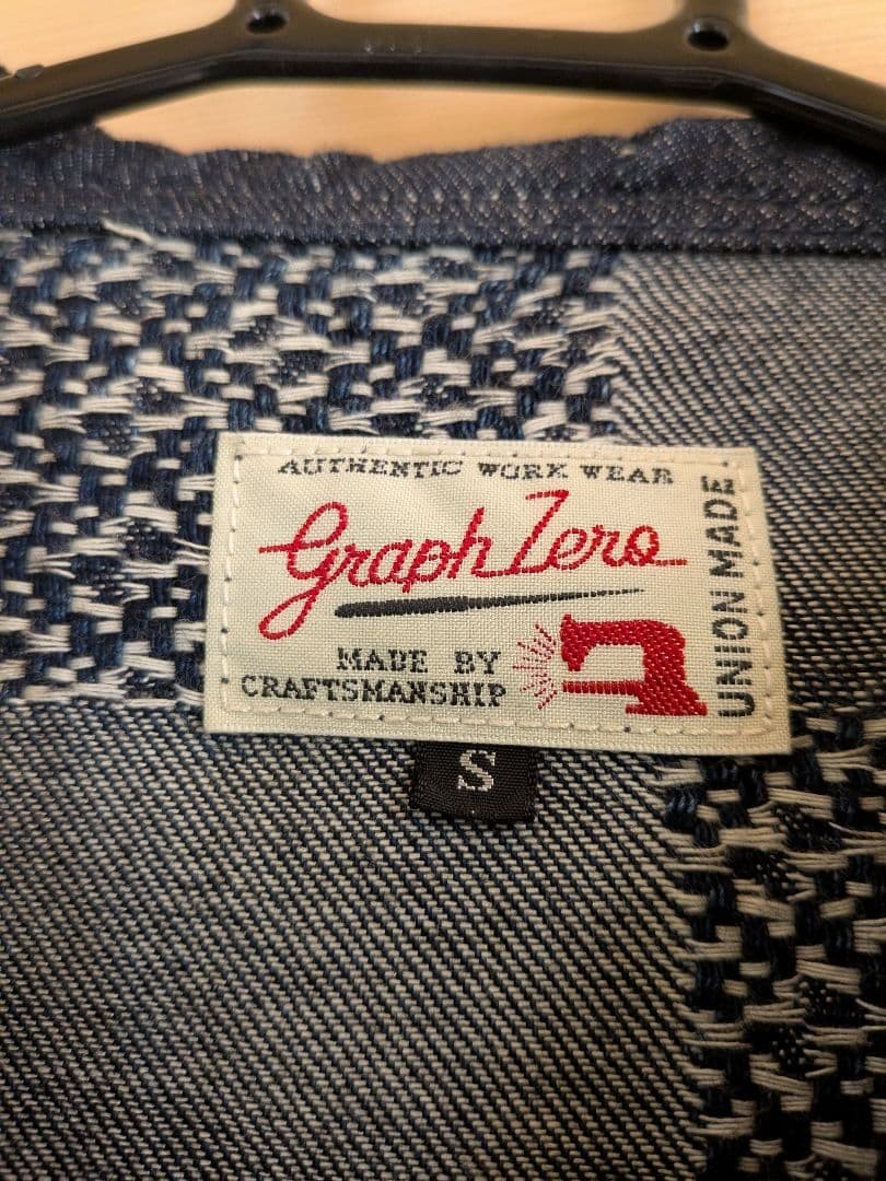 Graph Zero Navy Patchwork Coverall Size S - Uniqu… - image 3