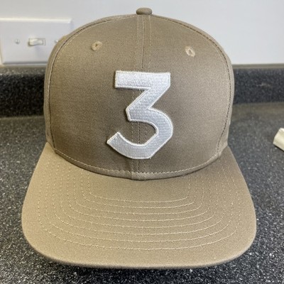 Chance the Rapper 3 Hat Cap Snapback New Era Tan Coloring Book NWOT Blockhead