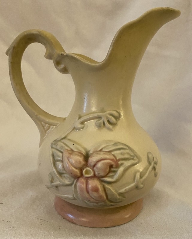 Hull Art Pottery Ewer Vintage Wildflower W2-5 1/2 Repaired