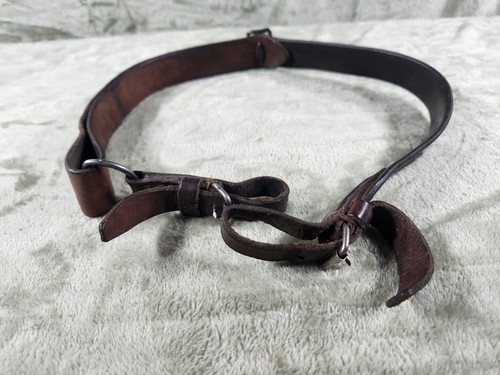 Vintage Russian Leather Rifle Sling - Picture 2 of 10