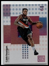 2017-18 Panini Status #146 Caleb Swanigan