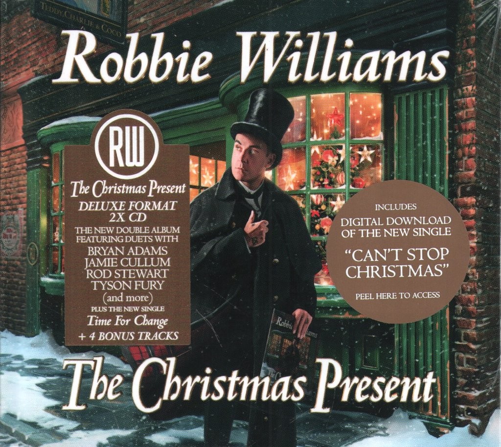 Robbie Williams Christmas Present double CD Europe Columbia 2019 deluxe edition