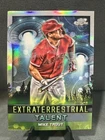 2024 Topps Chrome Cosmic - Mike Trout Extraterrestrial Talent Angles Card