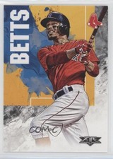 2019 Topps Fire Mookie Betts #186 tw0