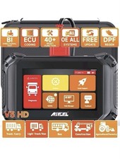 Ancel V5 Hd Diesel Truck Scanner Heavy Duty Diagnostic Tool Full System