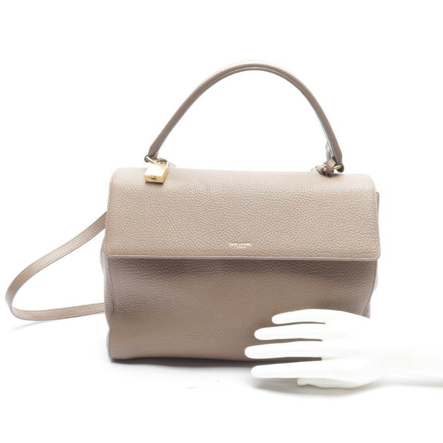 Borsa a mano Saint Laurent marrone