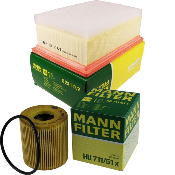 Mann Inspektionspaket Filterset FüR Peugeot 307 1.6 16V 1.4-image