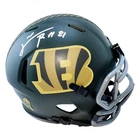 Carl Pickens Signed Cincinnati Bengals Salute 2025 Mini Football Helmet (JSA)