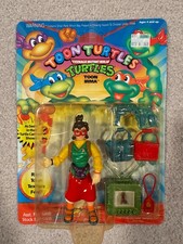 TMNT Toon Irma 1992 Unpunched MOC MOSC 5408 Ninja Turtles Playmates