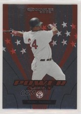 2005 Donruss Power Alley Red 1934/2500 Manny Ramirez #PA-14 qw7