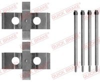 ZubehöRkit, Scheibenbremsbelag Quick Brake 109-1611 FüR MERCEDES-BENZ