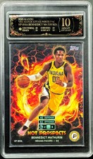 2025 KAYOU TOPPS BENNEDICT MATHURIN PCG 10 PRISTINE(SAME AS PSA 10)