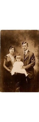 Freeland PA Family Portrait Postcard Kelley Studio Luzerne Co 1910s Sepia