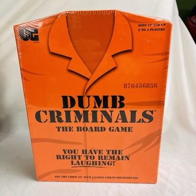Dumb Criminals Brettspiel Neu Sealed University Games (Verpackungsschaden)