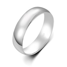 BORUO Silver Ring   925 Pure Sterling Silver Ring - Sterling Silver Rings for...