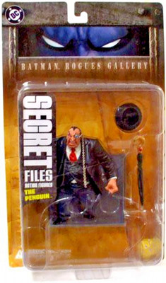DC Direct Batman Rogues Gallery Secret Files The Penguin Action Figure NEW Dmg P
