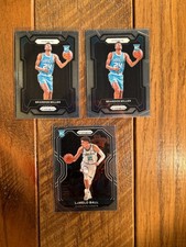 2023-24 Panini Prizm Brandon Miller #152 (RC), Lonzo Ball Prizm Base Rookie Card