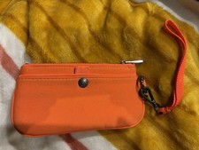 Vintage Chaps Orange Wristlet Wallet