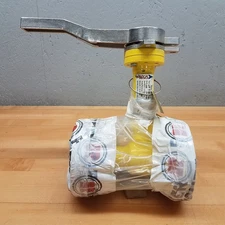 Aegis HPCV Flanged Ball Valves, Class #300, PSI 750, 1", Body LLC, Ball Stem