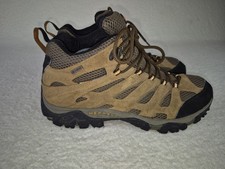 Merrell Moab 2 Mid Waterproof Hiking Boots In Earth Colorway Men's size 10.5