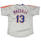 Lee Mazzilli Signed New York Mets Custom Jersey w/ 86 WSC JSA Witness COA