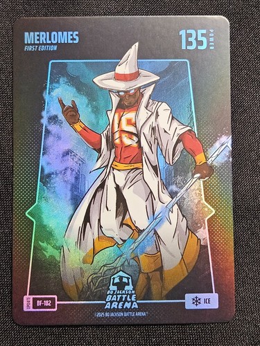2025 Bo Jackson Battle Arena Merlomes, Patrick Mahomes Ice Battlefoil