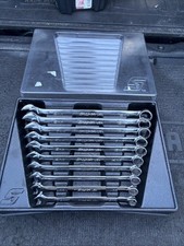 Snap-on Tools Oexm710b 10 Pc 10-19 Mm 12-point Metric Combination Wrench Set