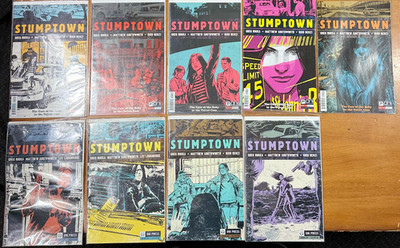 Stumptown Miniseries (Vol. 1 #1-4 and Vol. 2 #1-5) Greg Rucka Oni Press