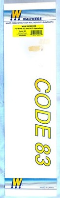 Walthers HO H0 Weiche #10 rechts Code 83 Art. Nr. 8885 NEUWARE