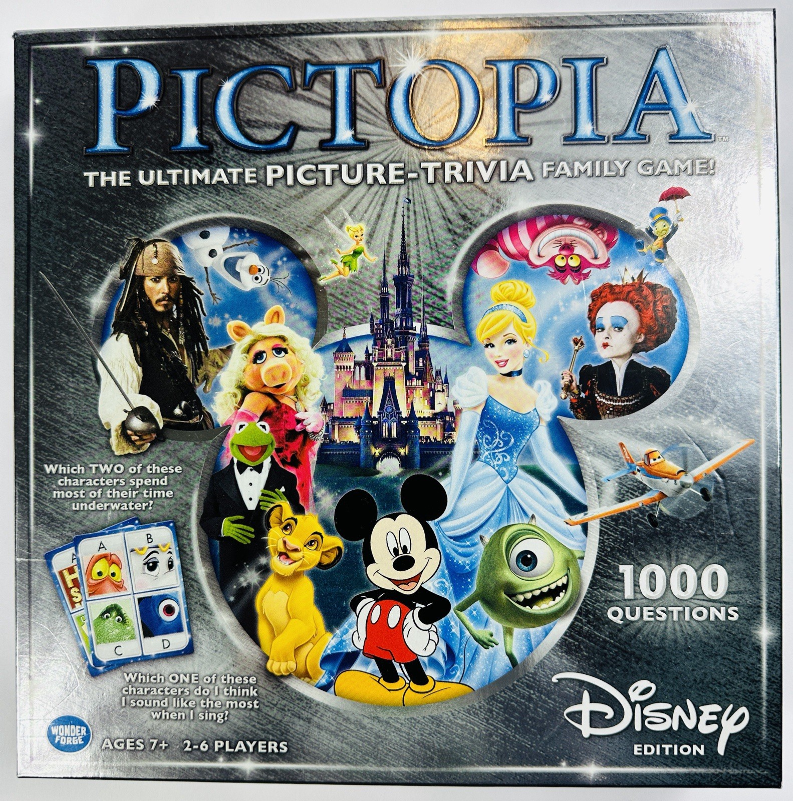 Ravensburger Pictopia Picture Trivia Disney Edition Board Ga