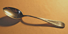 Silberl&ouml;ffel Jugendstil Punze: Halbmond, Krone, 800, U 72 (?), Pr&auml;gung: "P" (?)