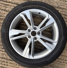 * 19" GENUINE AUDI Q3 7J ET43 ALLOY WHEEL RIM 83A601025M SILVER 5X112 with tyre