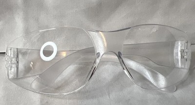 Aquilus Safety Glasses ANSI Z87.1 Scratch Impact Resistant Clear Arms