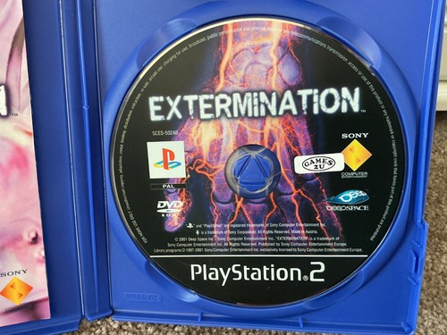 Extermination Sony PlayStation 2 PS2 juego con manual - Imagen 3 de 5