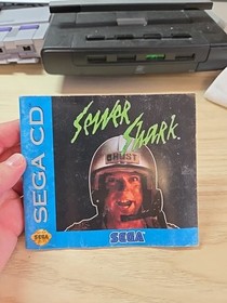 Sewer Shark Sega CD Game Disc and Manual (Not for Resale)