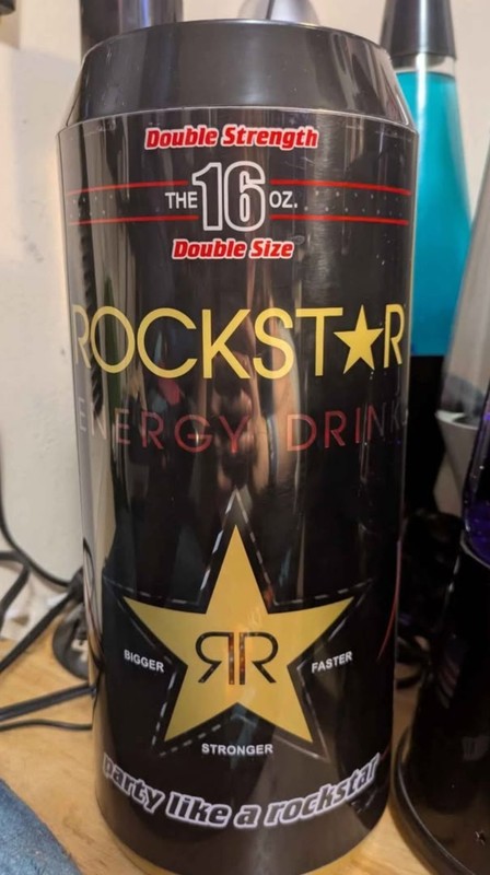 Rabbit Tanaka Rockstar Energy Motion Lamp 2001 Spinning Promo Works Rare