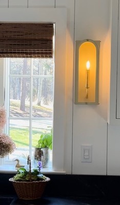 Hudson Valley Lighting Lincroft Wall Sconce 6606-VGL/SSD Vintage Gold/Soft Sand