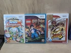 🔥 3 Wii GAME LOT Mario Strikers Charged Lego Harry Potter Years My Sims Kingdom