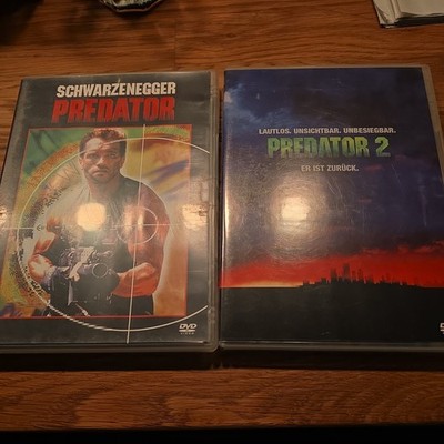 Predator  1 2 [2 DVD] Schwarzenegger uncut dvd Auflage rarität