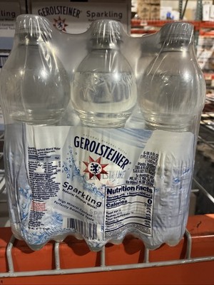 Gerolsteiner Sparkling Mineral Water, 16.9 Ounce, 6 Count