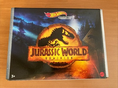 Hot Wheels Jurassic World Dominion Set of 5 Pack Toy Character Car Fast Shipping