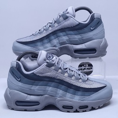 Nike Air Max 95 - UK Größe 5,5 - Turnschuhe Junior Sneaker Schuhe grau schwarz  