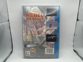 Star Wars Rebel Assault Sega CD 1993 CIB Complete Case Manual Reg Card EXCELLEN