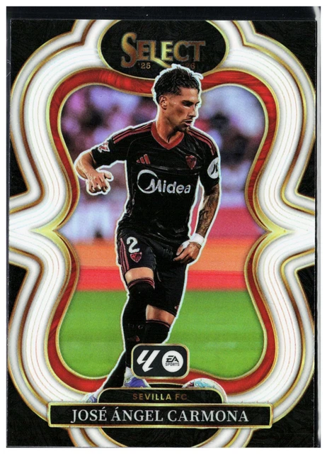 Jose Angel Carmona White /20 2025-26 Panini Select La Liga Soccer