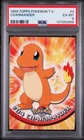 1999 Pokemon Topps TV Charmander 4 FRESHLY GRADED PSA 6 EX-MT