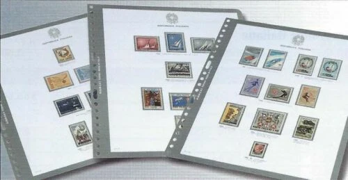 Francobolli italiani foglio usati