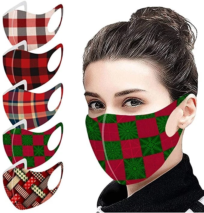 🚛Fast Shipping! 5 Breathable Comfortable Skin-Friendly Reusable Facemasks - Image 2 of 4