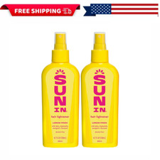 Sun In Hair Lightener Shine Enhancing Spray, Lemon, 4.7 oz 2 Pack Non-Aerosol